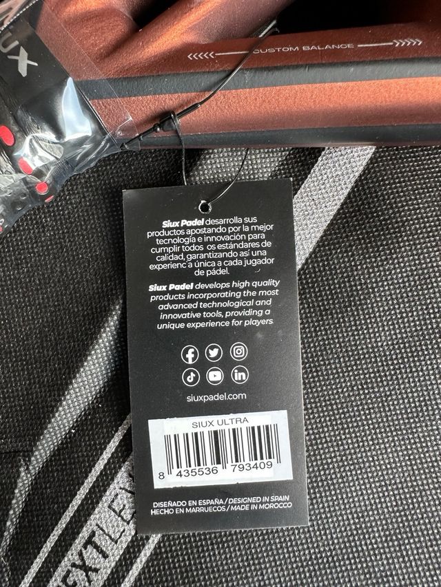 Pala Pádel Siux Ultra Pro