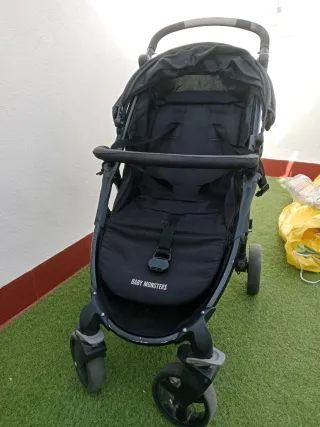 Carro Bebé Baby Monsters Negro