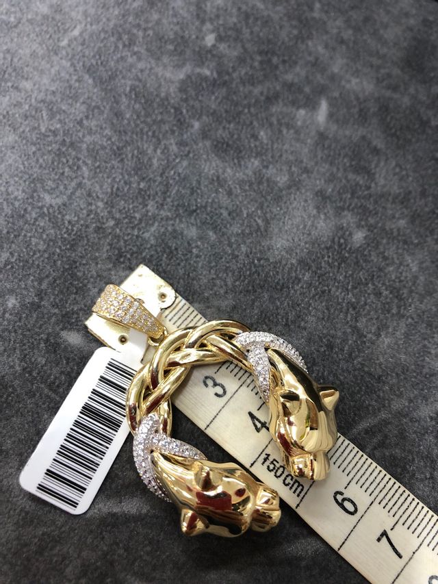 Colgante Panteras Oro 18 k