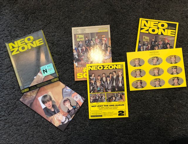 NCT 127 Neo Zone + Jaehyun Photocard