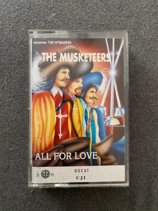 Cassete The Musketeers All for Love