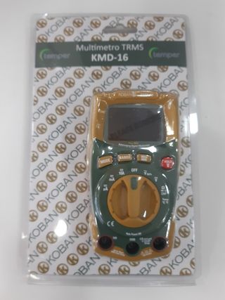 Herramienta Especializada Multímetro Digital Koban KMD-16 0