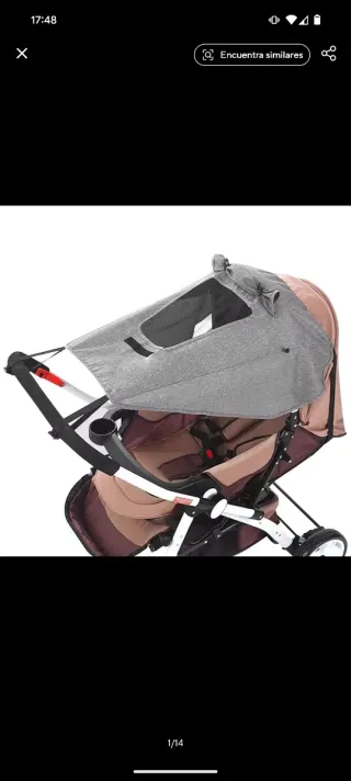 Toldo para carrito de bebé