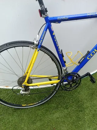Bicicleta Colnago Mega Master Azul/Amarillo