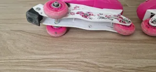 Patines niña rosas,ideales para iniciarse,