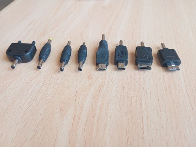 LOTE 8 ADAPTADORES CARGADORES
