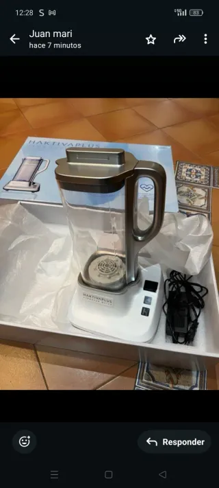 Jarra Haktiva Plus Agua Hidrogenada