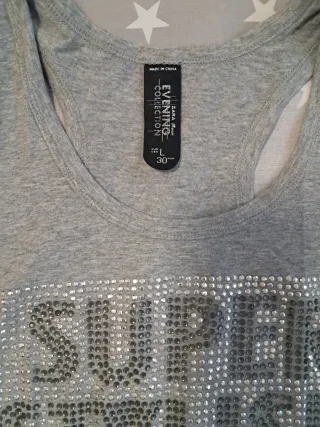 Camiseta tirantes Zara mujer talla L