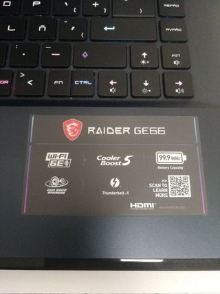 Ordenador Portátil I7 12700 32/1T RTX3080