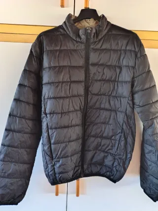 Piumino uomo nero