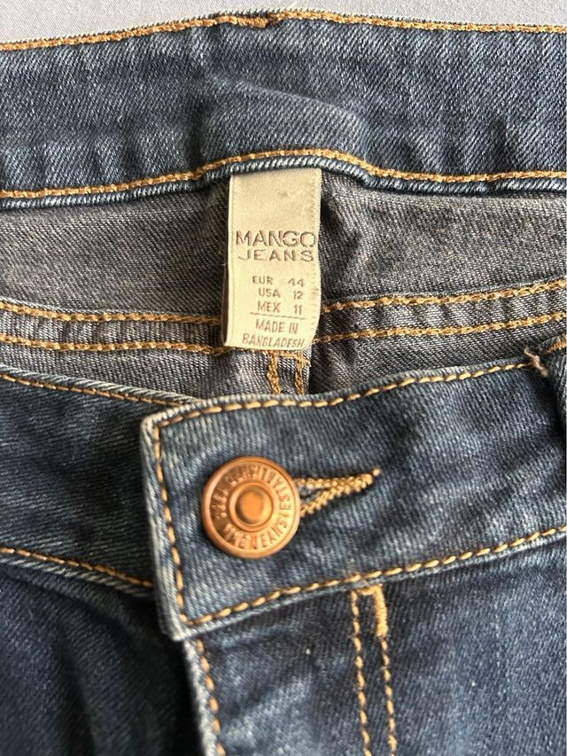 Pantalones vaqueros Mango Alice slim,Talla 44