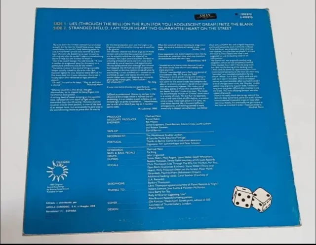 4 VINILOS DE MANFRED MANN. ROCK, POP, PROG ROCK.