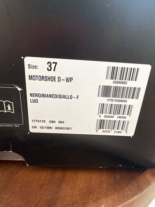 Botas Dainese Moto Mujer Talla 37