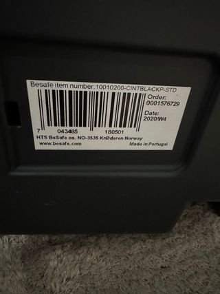 Silla coche BeSafe iZi Flex Fix Grupo 2/3