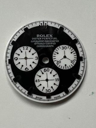 Esfera Rolex Cosmograph Daytona Negra