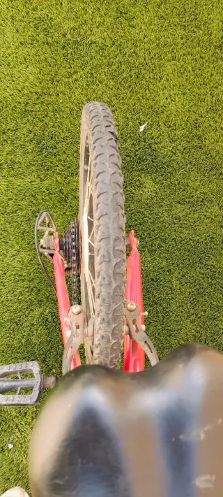 Bicicleta infantil 20 roja