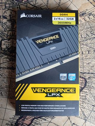 Memoria RAM Corsair Vengeance DDR4,32GB,3600MHz