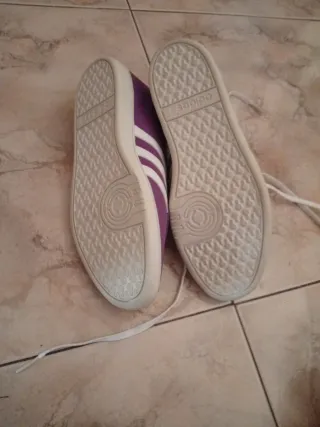 Zapatillas Adidas Neo Talla 38 Moradas
