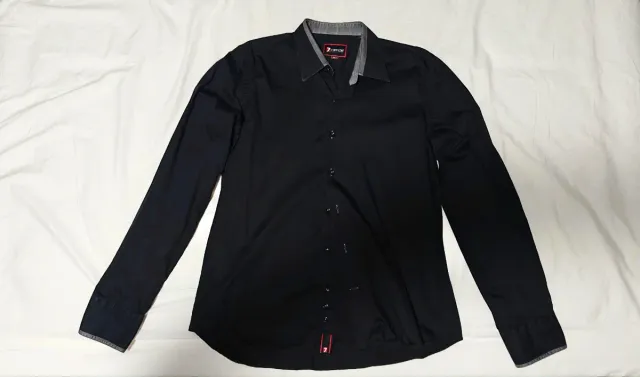 Camisa 7camicie Negra Talla L