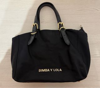 Bolso Bimba y Lola Negro Nylon