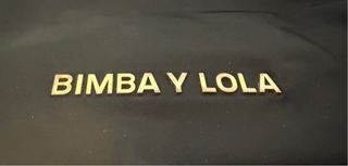 Bolso Bimba y Lola Negro Nylon