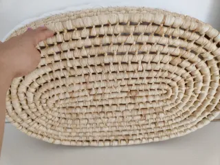 Fasciatoio in vimini per bambini