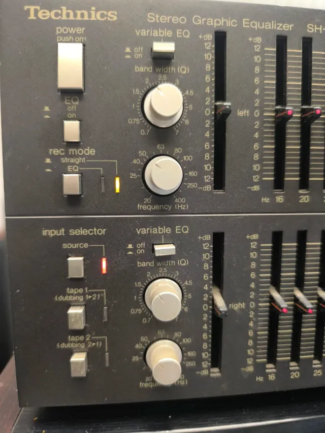 Ecualizador Technics SH-8075 Vintage