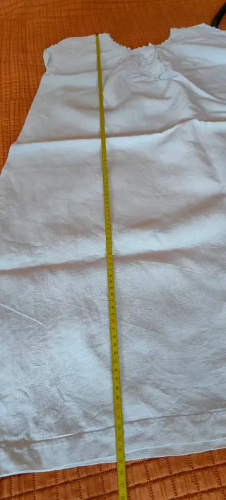  Vestido / Camisón antiguo de lino
