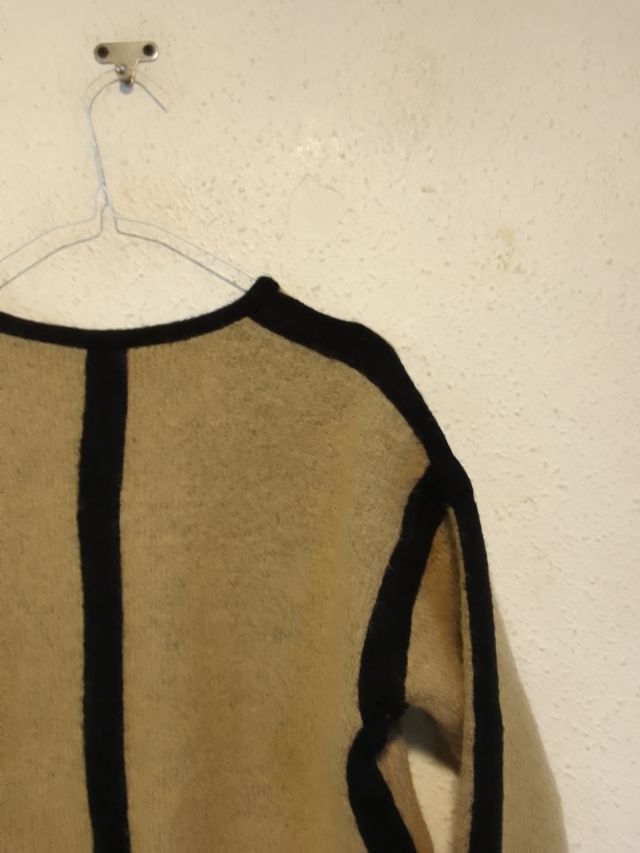 Chaqueta Bimba y Lola beige y marrón 