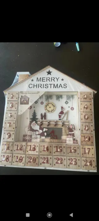 Calendario de Adviento Navideño