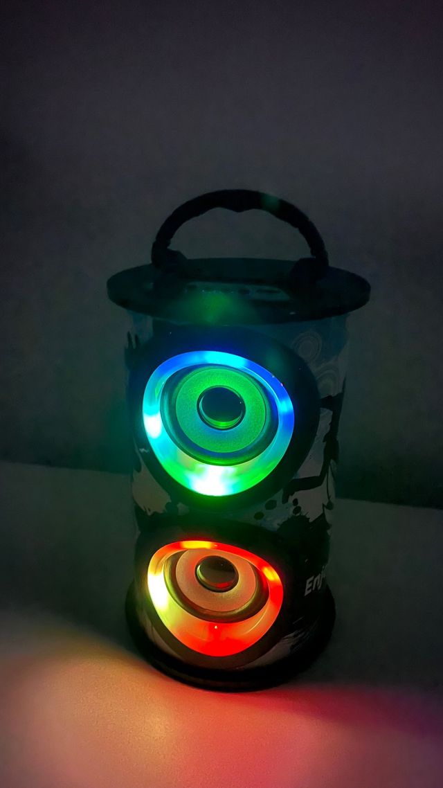 Altavoz Bluetooth con Luces LED Multicolor