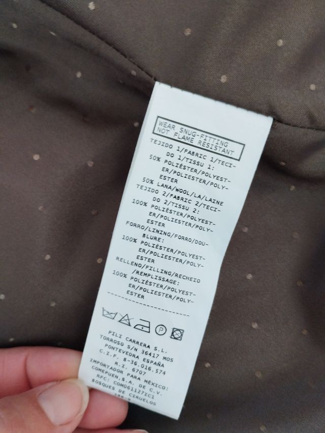 Abrigo niña Pili Carrera verde