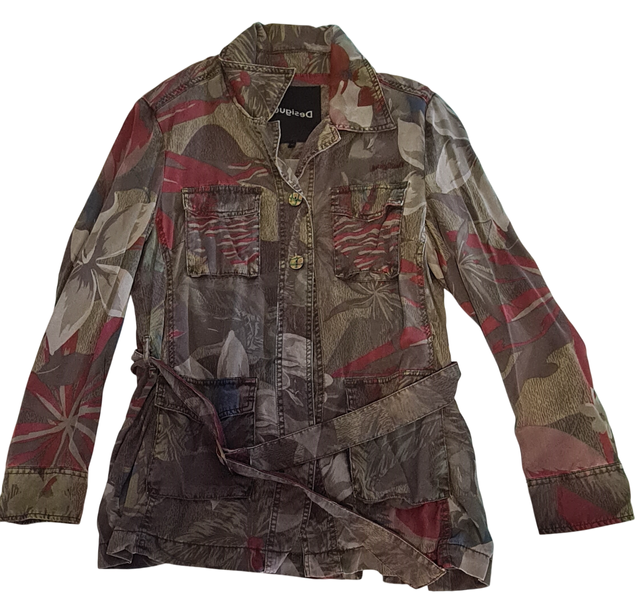 Chaqueta Desigual Multicolor Estampada