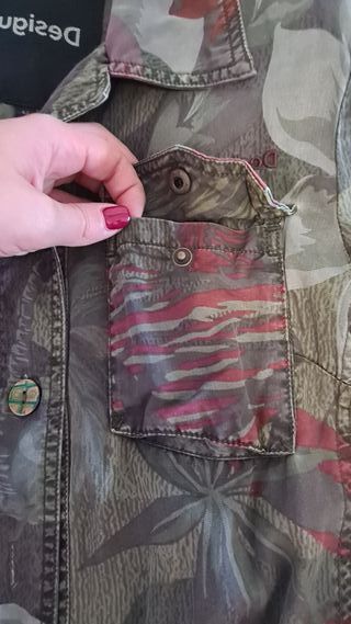 Chaqueta Desigual Multicolor Estampada