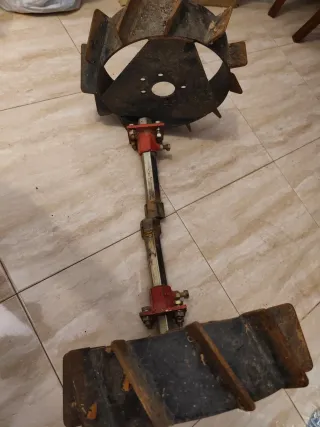 Ruedas hierro motocultor/motoazada