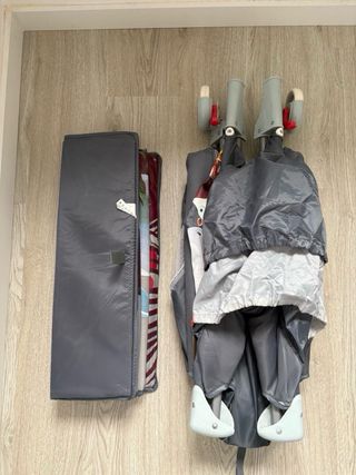 Cuna de viaje con colchón