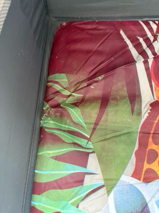 Cuna de viaje con colchón
