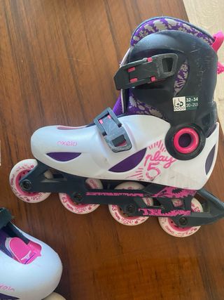Patines Oxelo Play 5 Talla 32-34