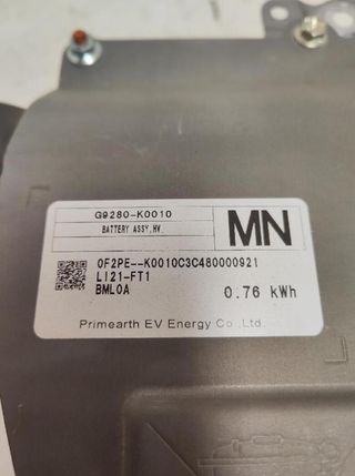 308286 g9280k0010 batería toyota yaris xpa1f