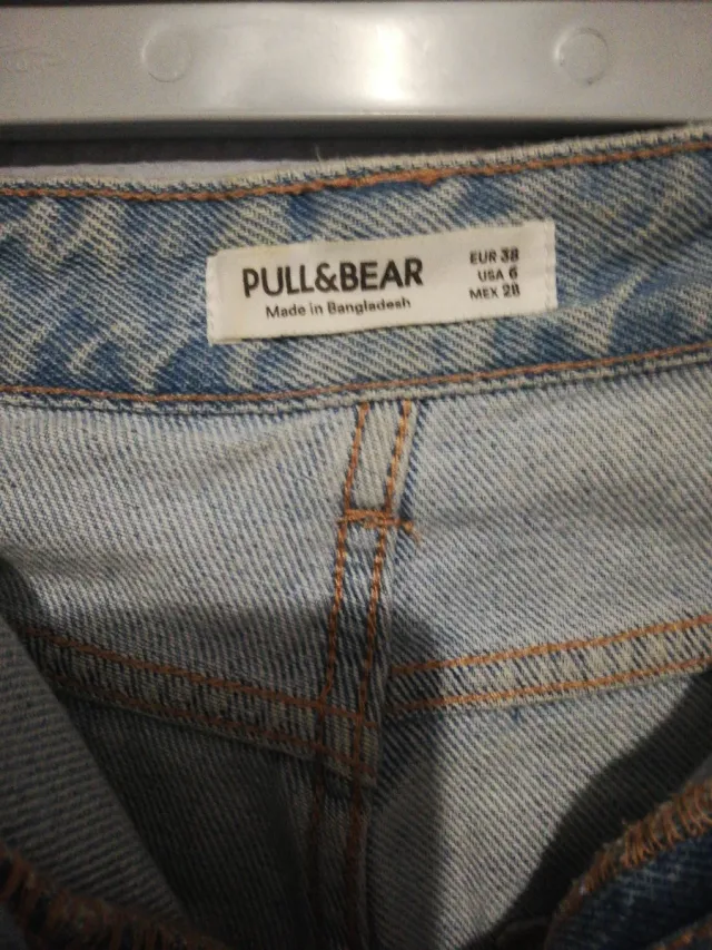 Vaqueros desgastados azules