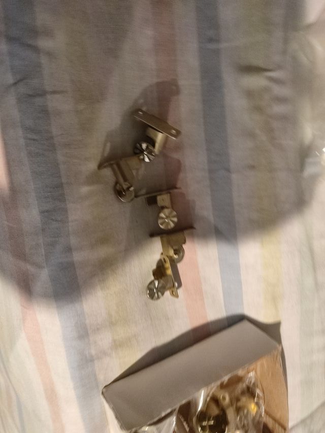 soportes para barra de cortina metal.