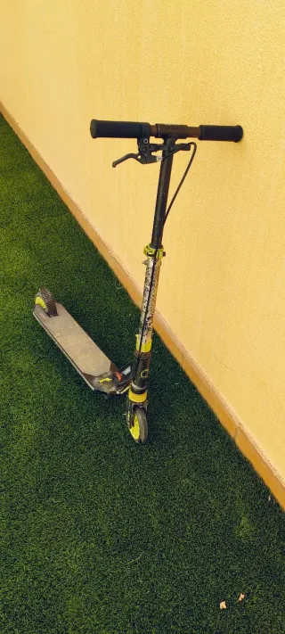 Patinete Oxelo 6 Play Verde/Gris