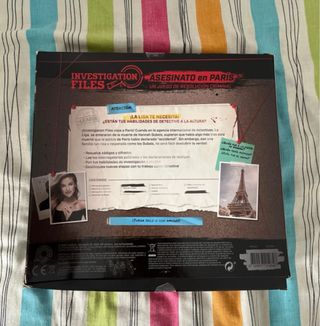 Juego Investigación Asesinato en París