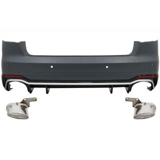 Paragolpes trasero para Audi A4 B9 look RS4