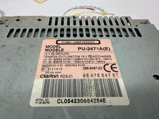 Radio CD Clarion Peugeot GPS 286948723 286-9487-23