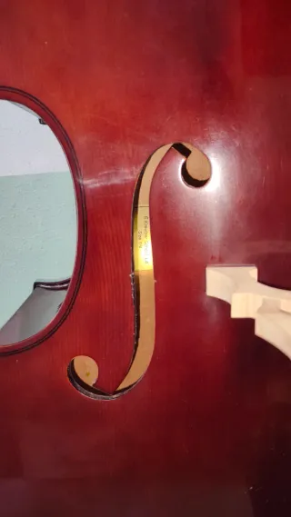 Contrabajo Kreutzer 1/4 con funda y arco Alemán