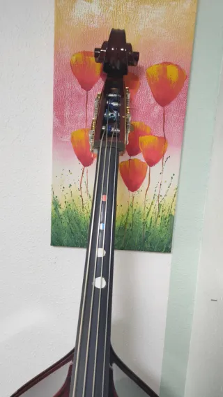 Contrabajo Kreutzer 1/4 con funda y arco Alemán