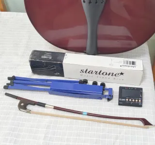 Contrabajo Kreutzer 1/4 con funda y arco Alemán