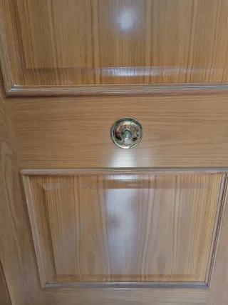 OFERTA Puerta de entrada madera