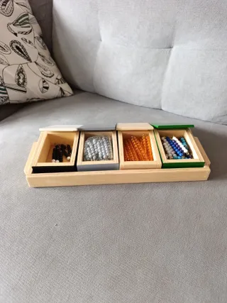 Juego Serpiente Negativa Montessori